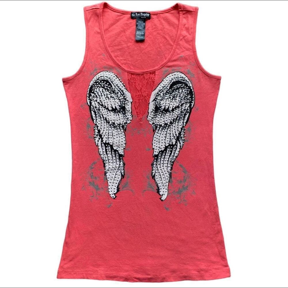 Bus-stop Women's Pink and White Vest